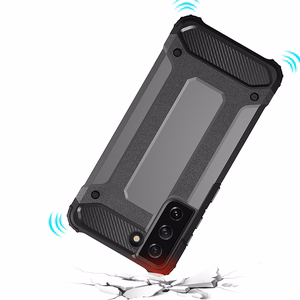 Чехол Hybrid Armor для Samsung Galaxy S23 бронированный гибридный синий