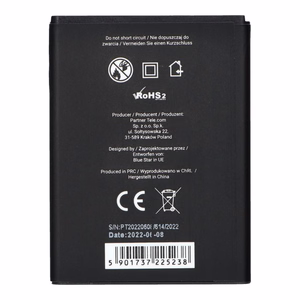 Išorinė baterija Samsung Galaxy Mini 2 S6500 / Galaxy Young S6310 / Galaxy Ace Plus S7500 1550 mAh Blue Star Premium