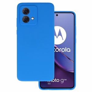 Silicone Lite Case for Motorola Moto G84 5G blue