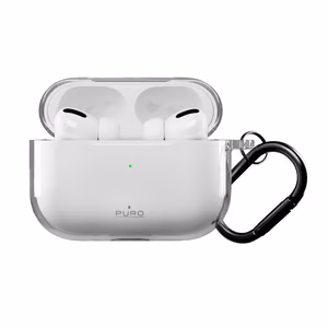 "Puro 0.3 Nude" dėklas "AirPods Pro 3" - skaidrus