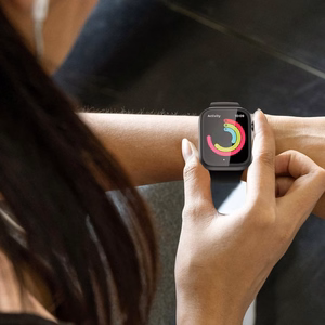 Tech-Protect Defense360 grūdintas stiklas laikrodžiui Apple Watch 10 (42mm) - juodas