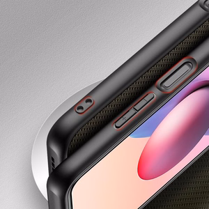 Dėklas Dux Ducis Fino, skirtas Xiaomi Redmi Note 10 / Redmi Note 10S / Poco M5s, žalias
