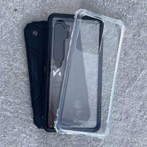 Dėklas telefonui Wozinsky – atsparus smūgiams, patvarus su militarinės klasės apsauga, skirtas Samsung Galaxy A72 4G, skaidrus