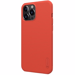Nillkin Super Frosted Shield Pro case for iPhone 13 Pro Max, durable, red