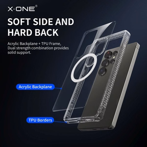 X-ONE Dropguard Magnetinis dėklas Pro (suderinamas su MagSafe) Samsung Galaxy S25