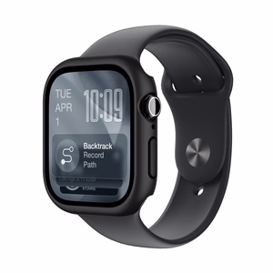 Чехол AmazingThing Minimal для Apple Watch Series 11 42 мм — чёрный