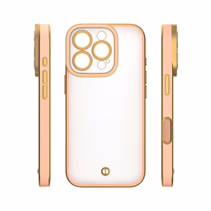 Silky Gold dėklas telefonui iPhone 17 Air 6,6" rožinis