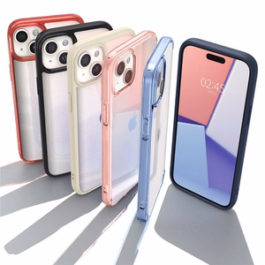 Spigen Ultra Hybrid iPhone 15 Plus dėklas - tamsiai mėlyna