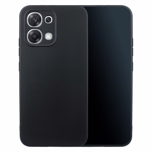 Matinis TPU dėklas, skirtas Oppo A6 Pro 5G, juodas