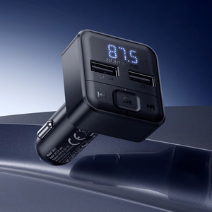 Borofone siųstuvas FM BC63 Selecto MP3, Bluetooth - 2xUSB - juodas