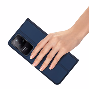 Чехол Dux Ducis Skin Pro Holster с откидной крышкой для Xiaomi Poco F4 5G синий