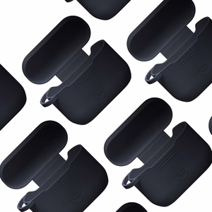 3mk Силиконовый чехол для AirPods Pro 3 - чёрный