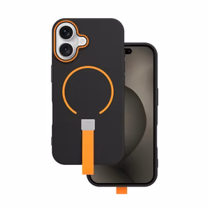 Loop Thin Mag dėklas for iPhone 17 Pro 6,3" juodas