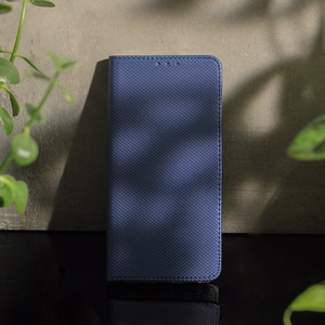 Smart Magnet dėklas Motorola Moto G67 5G / G77 5G tamsiai mėlynas
