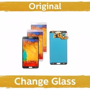 LCD Display Compatible With Samsung N9005 Note 3 White (Refurbished: China)