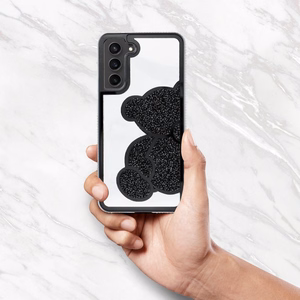 Чехол для Samsung A55 5G Teddy Bear чёрный