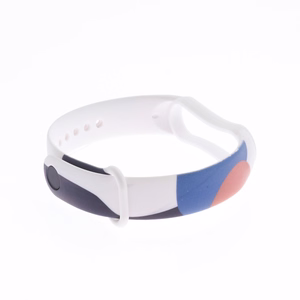 Ремешок Moro для Xiaomi Mi Band 3 / 4 силиконовый браслет узор 10