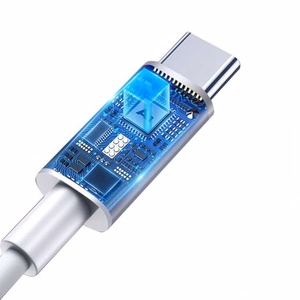 T-PHOX КАБЕЛЬ СЕРИИ GLARY LITE 3W 1M USB-C/USB-C БЕЛЫЙ