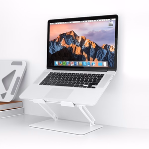 MEDIA-TECH Nešiojamojo kompiuterio stovas – Laptop Stand MT2661W (baltas)