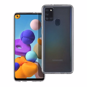 Skaidrus dėklas 2 mm SAMSUNG A21S skaidrus