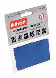 Activejet AOC-500 – чистящая салфетка из микрофибры 15×18 см
