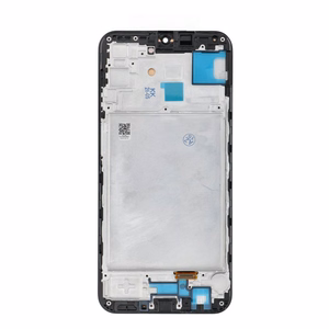 REWA OLED LCD ekranas su rėmeliu, skirtas SAMSUNG A15, juodas