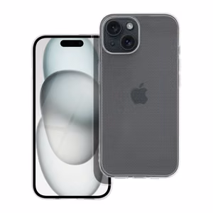Skaidrus dėklas telefonui 2 mm IPHONE 15 (kameros apsauga) permatomas