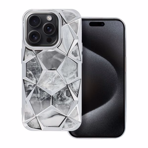 Чехол Twinki для iPhone 16 PLUS серебряный