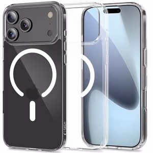 Dėklas Tech-Protect Flexair Hybrid MagSafe Apple iPhone 17 Pro skaidrus