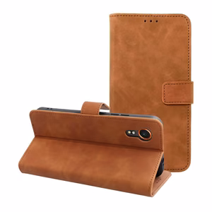 Flip case for Samsung Xcover 7 Tender Book brown