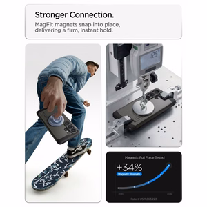 Spigen Tough Armor Mag MagSafe чехол для Samsung Galaxy S26 Ultra - серый