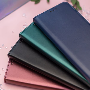 Smart Magnetic dėklas Oppo Reno 15F 5G (Global) / 15FS 5G tamsiai žalias