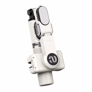 AOCHUAN M1 Pro stabilizatorius su RGB apšvietimu (baltas)