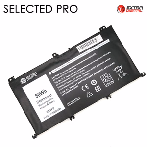 Аккумулятор для ноутбука DELL 357F9, 7200mAh, Extra Digital Selected Pro