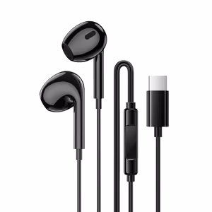 Borofone Ausinės BM100 Max Fuente su mikrofonu Type C (DAC) juodos