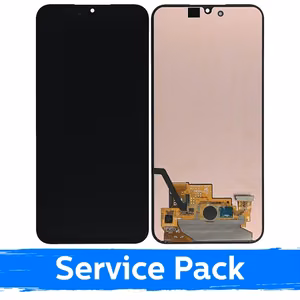 LCD ekranas skirtas Samsung A346 A34 5G juodas (Service Pack) (NF versija)