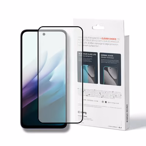 Crong 3D Armour Glass Lite visą paviršių klijuojamas grūdintas apsauginis stiklas Xiaomi Redmi 15 5G ekranui