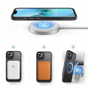 Dėklas Reach Matte MagSafe Apple iPhone 13 Pro Max juodas