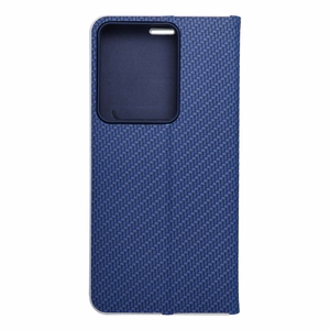 Флип-чехол для Xiaomi Redmi NOTE 13 PRO 4G / Poco M6 PRO 4G Luna Book Carbon синий
