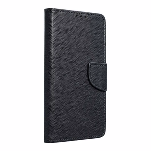 FANCY knyginis dėklas telefonui XIAOMI Redmi 8 juodas