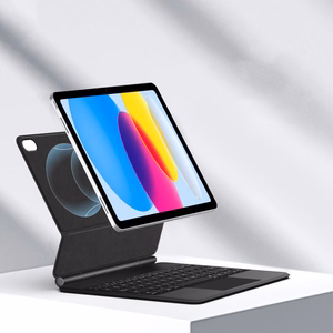 Чехол Tech-Protect Smartcase Magnetic с клавиатурой для iPad 10.9” 2022 / iPad 11” 2025 - чёрный