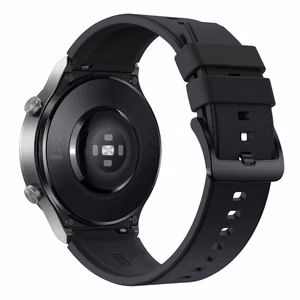 Силиконовый ремешок для Huawei Watch GT 2 / 3 / 4 / 2 Pro / 3 Pro / 4 Pro / GT 2e - черный