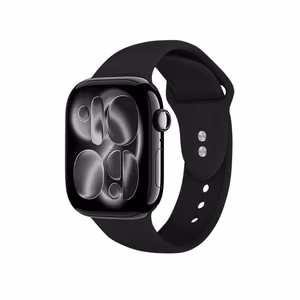 Crong Liquid Apple Watch band, 44/45/46/49 mm, black
