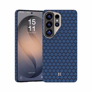 Benks Magnetic Armor Air Grid Kevlar чехол металлическая рамка 600D (A050) для Samsung Galaxy S26 Ultra синий