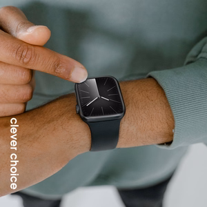 Ремешок Crong Liquid для Apple Watch 38 / 40 / 41 / 42 mm, чёрный