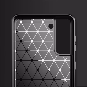 Anglies dėklas lankstus dangtelis TPU dėklas Samsung Galaxy S21+ 5G (S21 Plus 5G) juodas