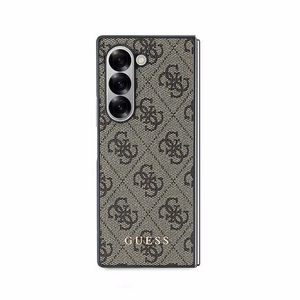 Guess 4G Dėklas telefonui Samsung Galaxy Z Fold 6 - Ruda