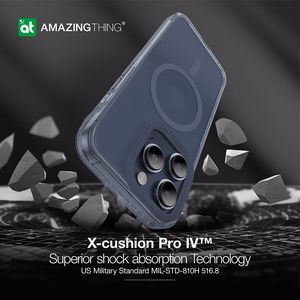 Amazing Thing Titan Pro magnetinis dėklas MagSafe 10FT IP156.7PTMBU iPhone 15 Pro Max mėlynas