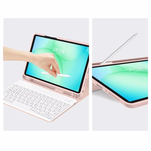 Чехол Tech-Protect SC Pen для Samsung Galaxy Tab A9+ A11+ Plus 11.0 X210 X215 X216 X230 X235 X236 - розовый