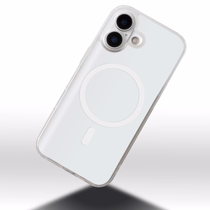 Lowkey Mag for iPhone 16 Pro 6,3" baltas